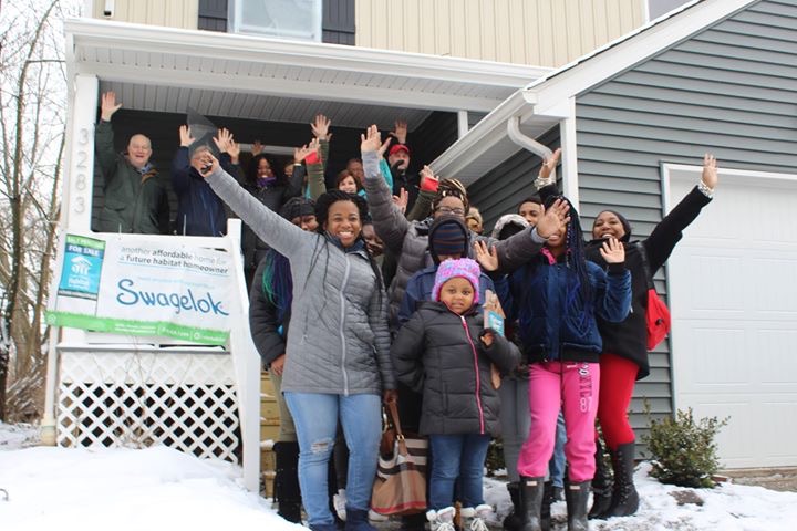 Greater Cleveland Habitat Welcomes New Homeowners